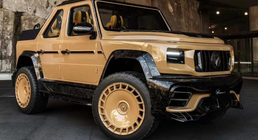 Szentségtörés: lecserélték a Mercedes G-osztály körlámpáit