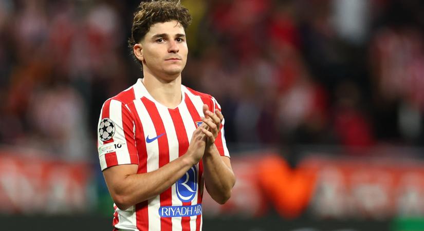 Rekordközeli ajánlatot is visszautasított az Atlético Julián Álvarezért – a Barcelona is versenyben volt