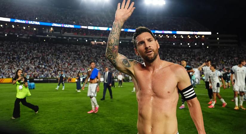 Messi csereként állt be, de így is rúgott egy gólt az argentinok utolsó felkészülési meccsén