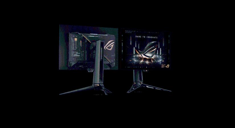 Világelső gamer monitort készített az ASUS, ami egy 24,5 hüvelykes 520 Hz-es Tandem WOLED panelt használ