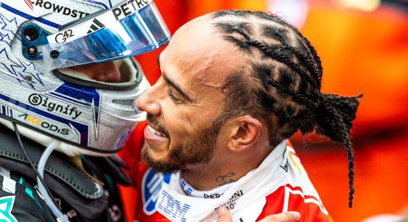 Hamilton áttörést érez a Ferrarinál: „ Egymilliószor jobb lett a Ferrari beállítása”