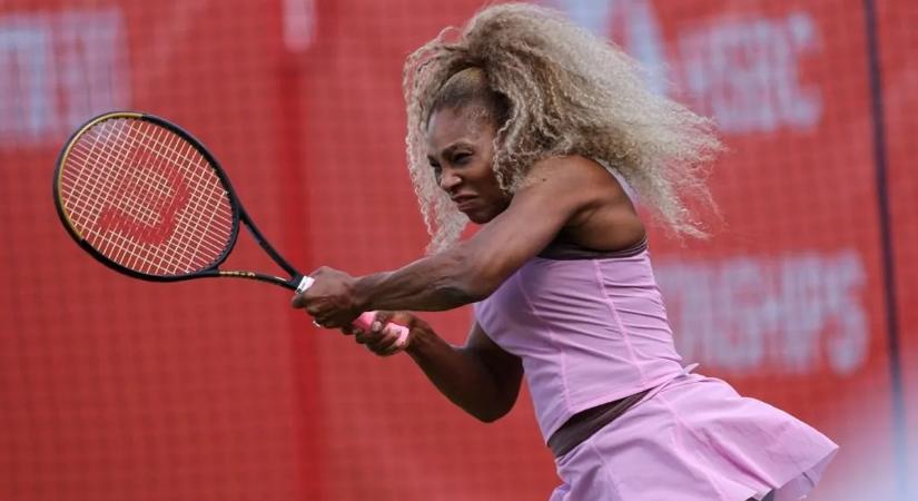 Serena Williams kínos ütésekkel tért vissza a pályára, önmagát ostorozta