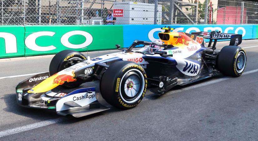 Nagy fordulat a Racing Bullsnál: Lawson ötödik, Lindblad hatodik lett Monacóban