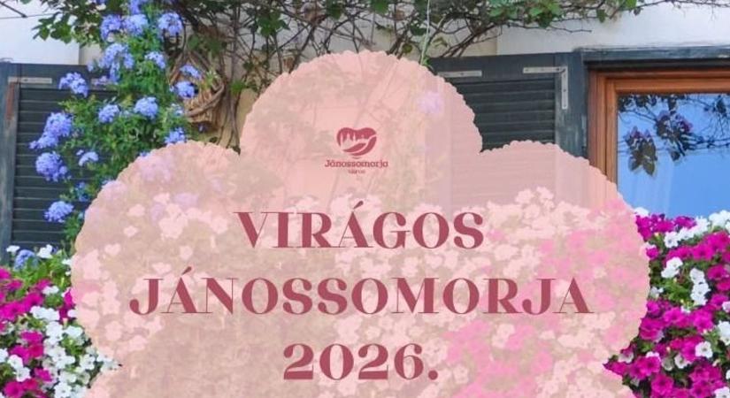 Virágos Jánossomorja pályázatot hirdetnek