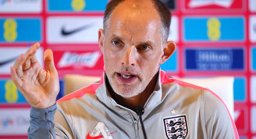Vb 2026: Tuchel szerint Anglia nem favorit, de álmodhat