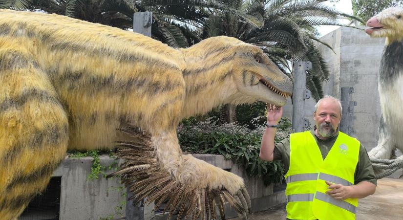 Jurassic Park a Városligetben? Spielberg dinói már megérkeztek