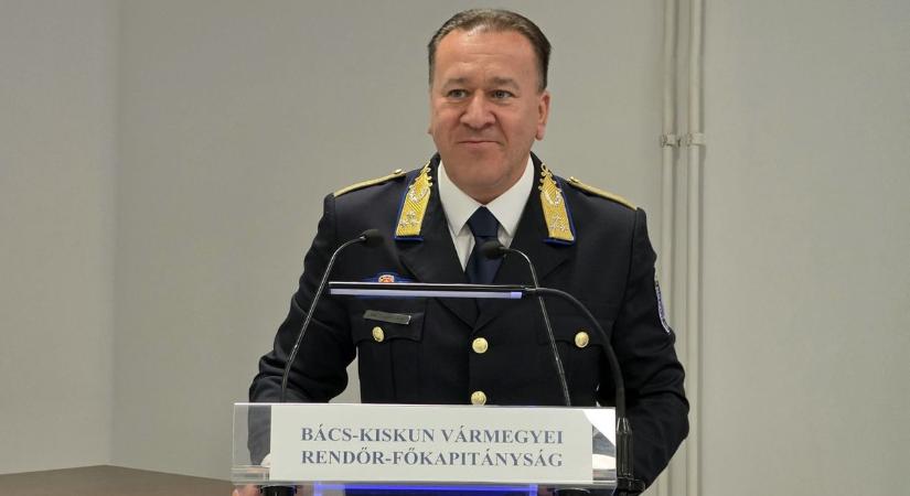 Altábornagy vezeti ezentúl a Bács-Kiskun vármegyei rendőr-főkapitányságot