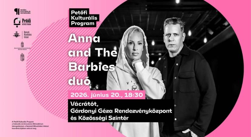 Anna and The Barbies duó koncert Vácrátóton