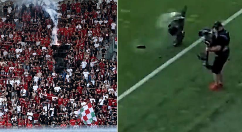 Ezért zuhant le a kamera a Nagyerdei Stadionban: megszólalt az MTVA