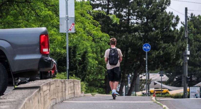 Veszprém vármegyében is egyre több a rolleres baleset, figyelmeztetnek a mentők (galéria)