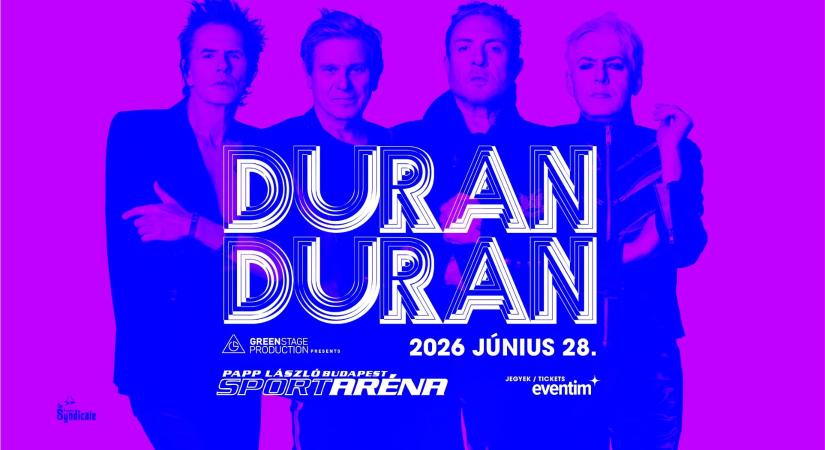 14 év után visszatér Budapestre a Duran Duran – előzenekaruk a Compact Disco lesz