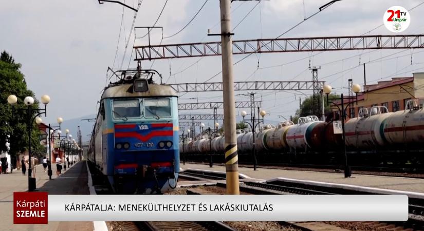 Kárpátalja: menekülthelyzet és lakáskiutalás (videó)