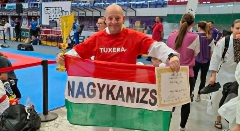 Karate kerekesszékben: Molnár Csaba negyedszer magyar bajnok
