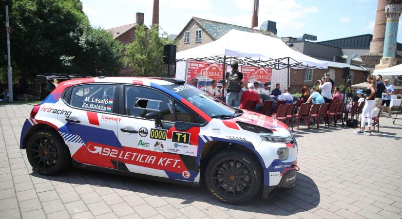 A Mecsek Rallye aranyát adná ajándékba a friss apukaként versenyző pilóta gyermekének