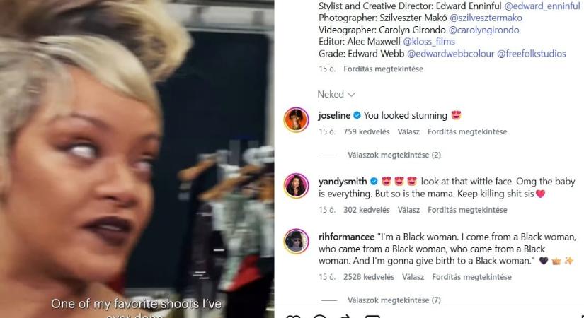 Rihanna magyar fotóst magasztalt