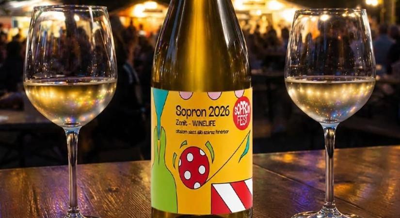 Íme a SopronFest 2026 hivatalos bora, a különleges palack haamrosan elérhető - fotó