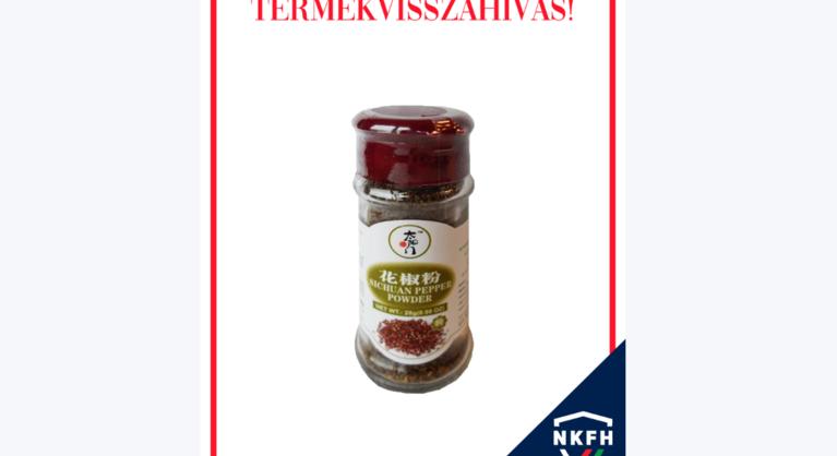 Veszélyes növényvédőszer-maradványok miatt visszahívnak egy népszerű fűszerterméket