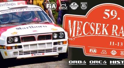 59. Mecsek Rallye: közel 130 páros rajtol a hétvégén a baranyai pályákon
