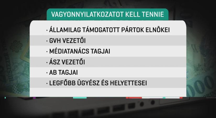 Orbánnak továbbra is nyilatkoznia kellene a vagyonáról