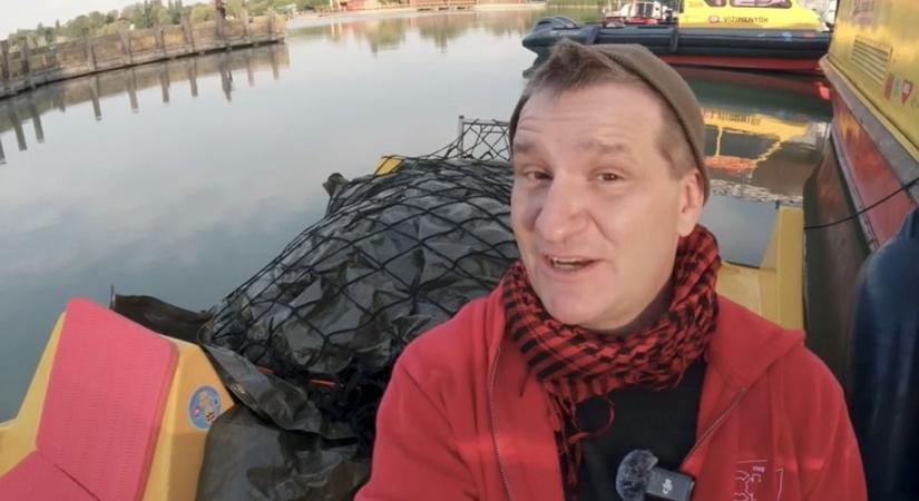 Váratlan balesettel ért véget a vízimentő balatoni körtúrája, méterek voltak hátra (videó)