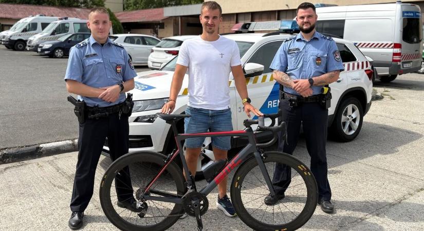 Épp a biciklitolvajt hallgatták ki a győri nyomozók, amikor bement feljelentést tenni a tulajdonos