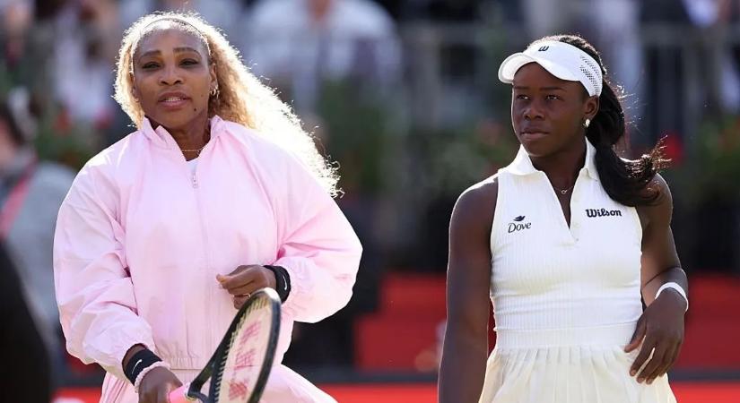 Serena Williamsék párosa visszalépett a londoni tenisztornától