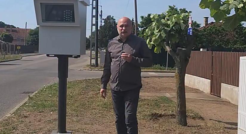 Már Tégláson is van fix traffipax