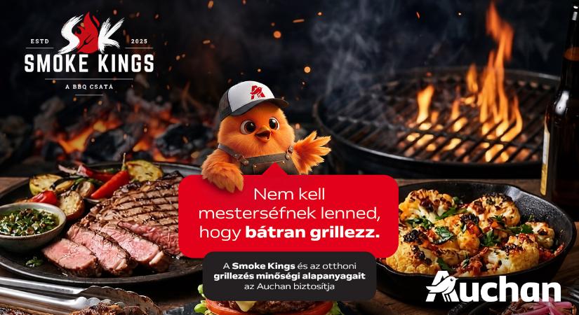 Grillezzen bátran az Auchannal! Elstartolt a Smoke Kings