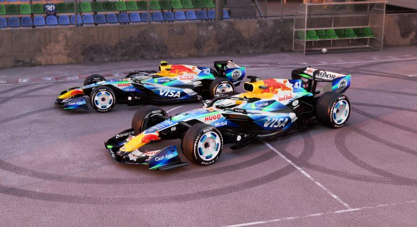 Különleges festéssel készül Barcelonára a Racing Bulls