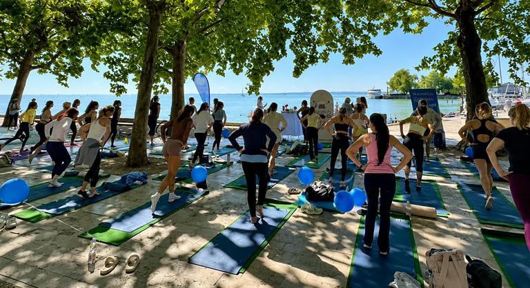 Nagy sikerrel zárult az első országos Pilates Fesztivál Balatonfüreden