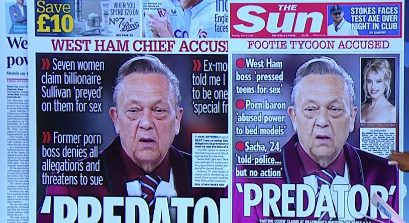 Ez valóban hányinger – Példátlan médiás szexbotrány rázza meg a futballvilágot: hatalmi visszaélésekkel vádolják a West Ham távozó vezetőjét