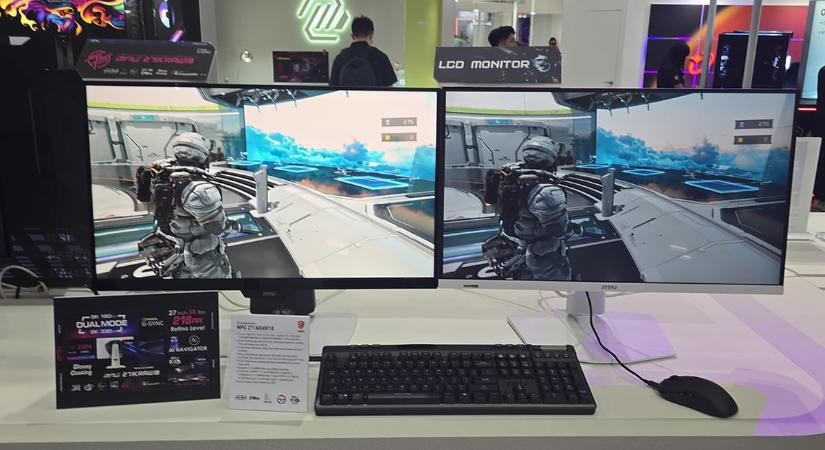 27 hüvelykes 5K-s Mini-LED monitorkkal rukkolt elő az MSI és a Gigabyte – Nem csak az OLED paneleké a világ