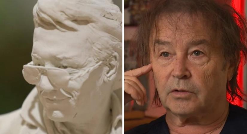 Szikora Róbert Fenyő Miklós tervezett szobráról: A feje egyáltalán nem hasonlít