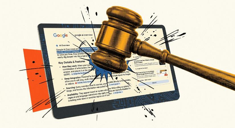 Megszorongatták a Google-t az AI-összefoglalók miatt