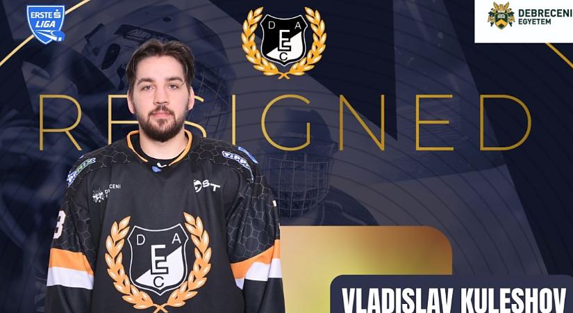 Jégkorong: Vlagyiszlav Kulesov marad a DEAC-ban