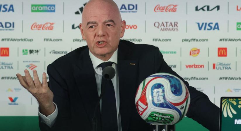 Nyugi, lazítsanak! – üzeni a FIFA-elnök Infantino a világbajnokságot kritizálóknak