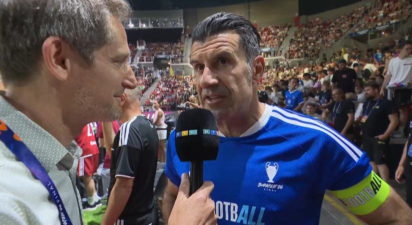 Figo az RTL-nek: A futball folyamatosan fejlődik, minden generációnak megvan a saját identitása