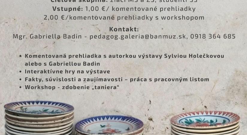 Élményalapú foglalkozásokkal kel életre a rozsnyói kőedények története