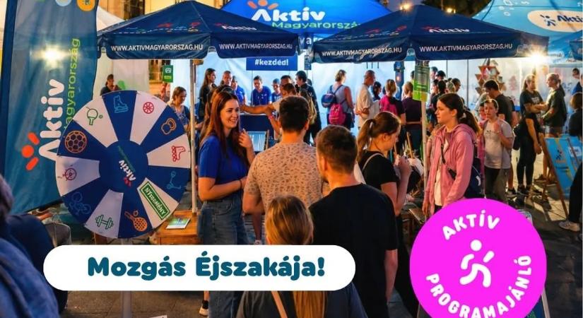 Jön a Mozgás Éjszakája Budapesten, vidéken és a határon túl is