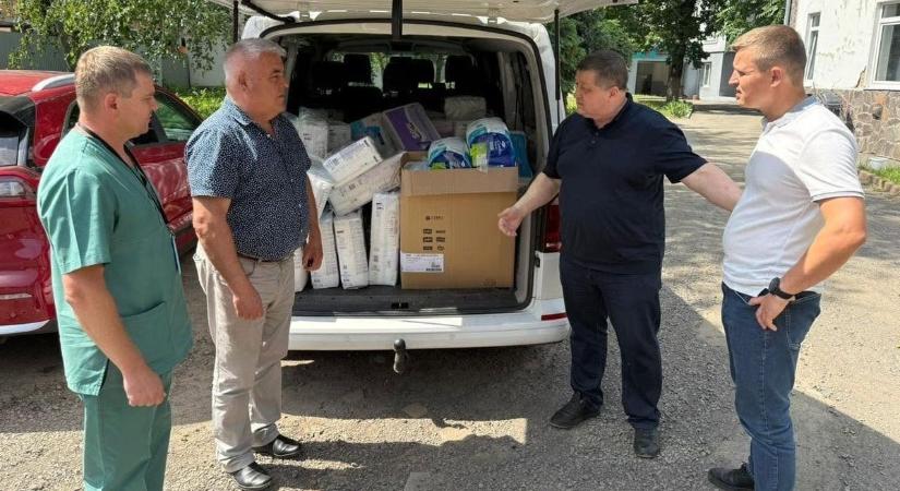 Gyors segítség a kárpátaljai kórháznak Fényeslitkéről