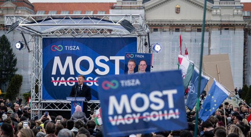 A Tisza több mint 2 milliárd forintot költött a választási kampányra