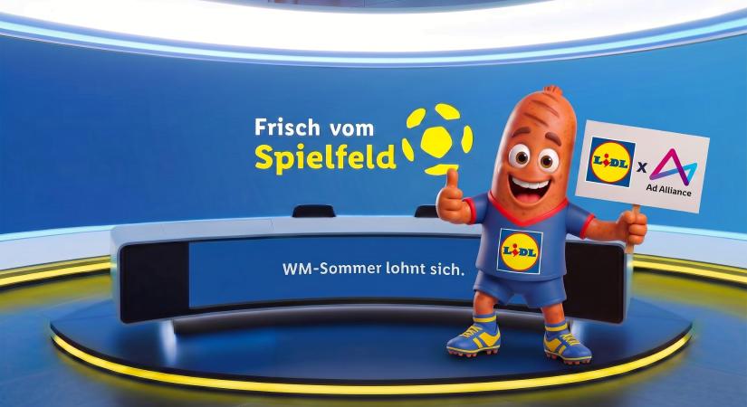 AI-alapú futball témájú kampányt indít a Lidl Németországban
