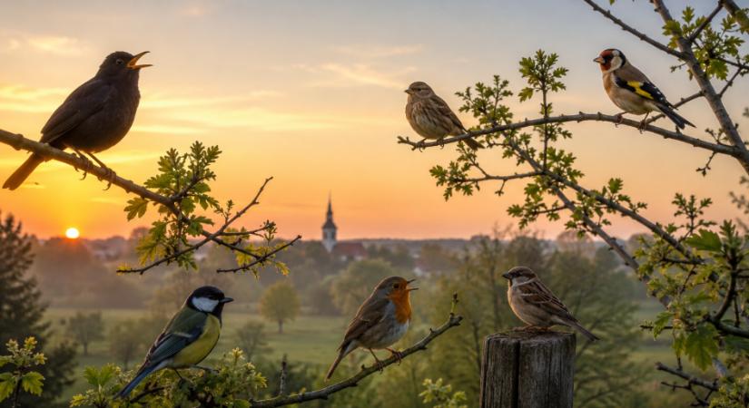 Mit mondanak a madarak hajnalban?