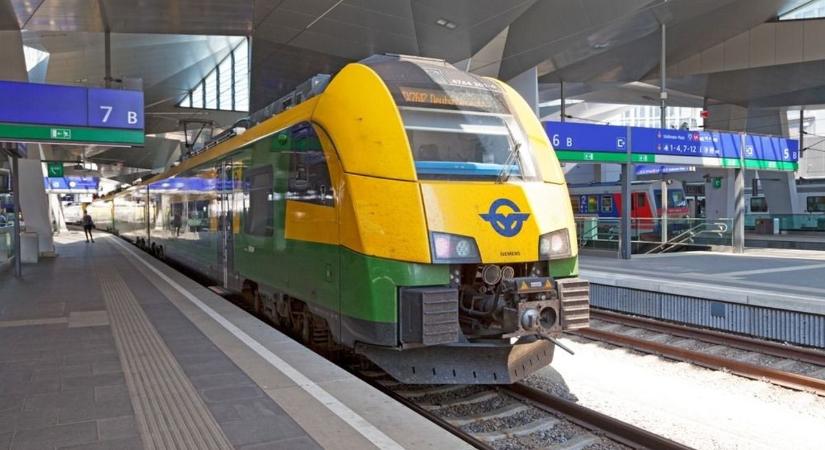 Vágányzár miatt módosul a közlekedés a Sopron–Bécs vasútvonalon