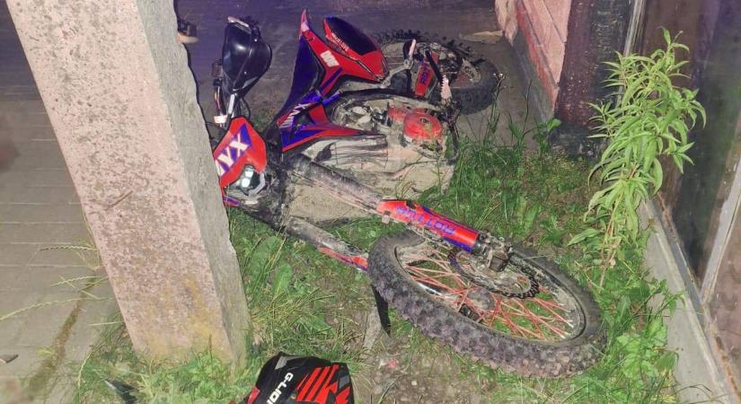 Tragédia Kárpátalján: 17 éves motoros halt meg egy balesetben