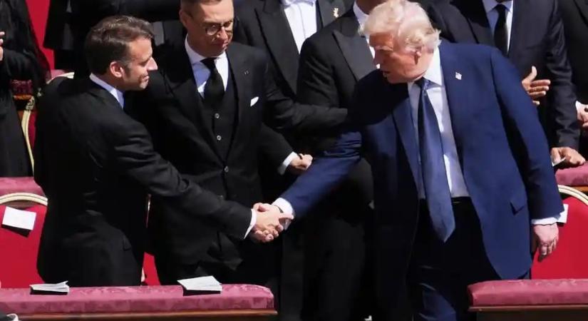 Macron meghívta Zelenszkijt a G7-csúcsra, amelyet Trump programja miatt halasztanak