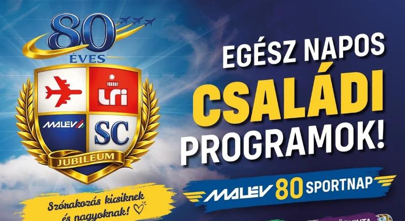 Nyolcvanéves a MALÉV SC, a szombati ünnepségen emléktornára is sor kerül