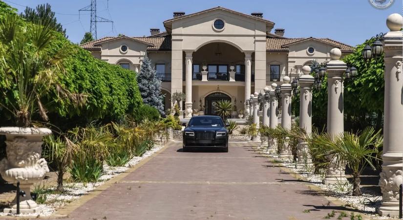 Ferrari, Rolls-Royce és egy palota: elképesztő luxusban élt az ukrán-magyar gyógyszermaffia – képekkel, videóval