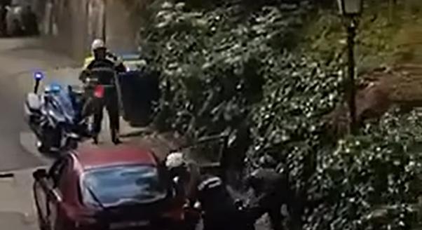 Előkerült egy durva videó a budai ámokfutóról, aki belehajtott a rendőrökbe - azt ordította, nem ő vezetett