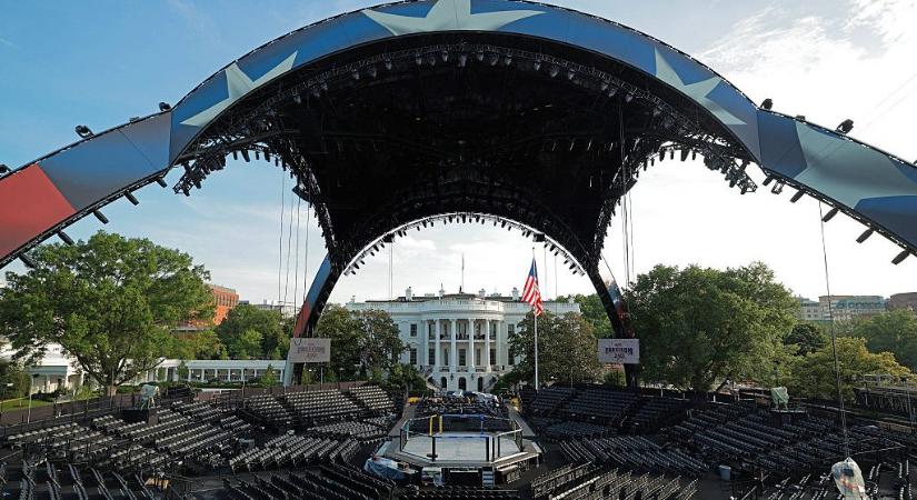 Ketrecharc a Fehér Háznál: Trump látványos show-val ünnepel